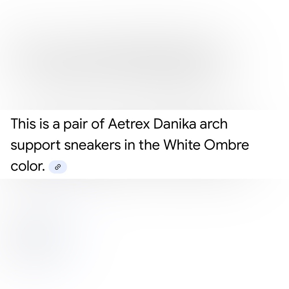 Aetrex Danika Women's Sneakers Ombré white/rainbow Sneakers Size-US 10/EU 41 EUC - Picture 11 of 13
